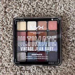 NYX Cream and Brown Eyeshadow Palette with Matte and Shimmer